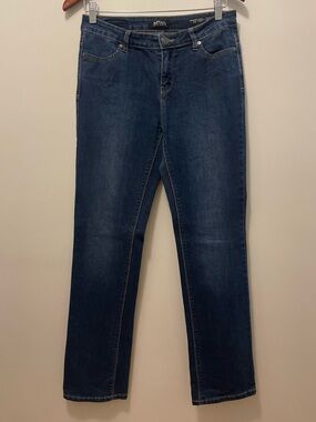 Buffalo David Bitton Women's Straight Leg Jeans - Dark Blue